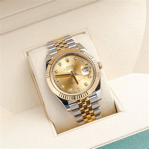 rolex datejust 41 champagne dial jubilee|rolex datejust 41 woman.